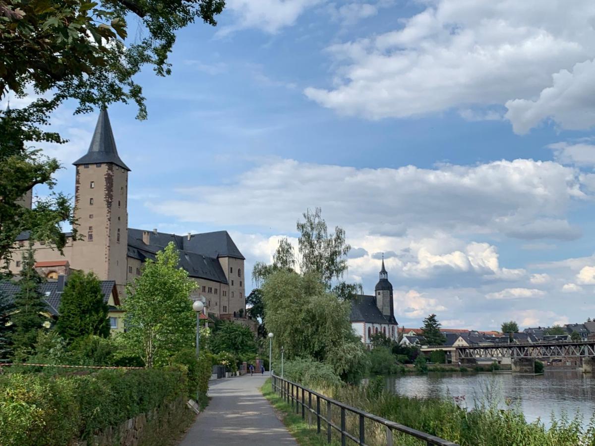 Ferienwohnung Am Schloss Rochlitz Eksteriør billede